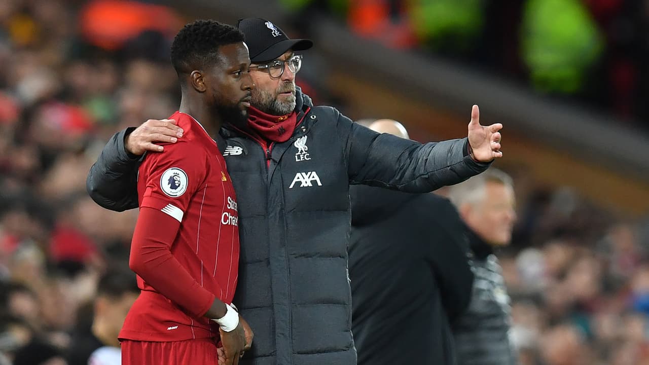 Klopp confirma salida de Origi; Salah no quiere arriesgarse