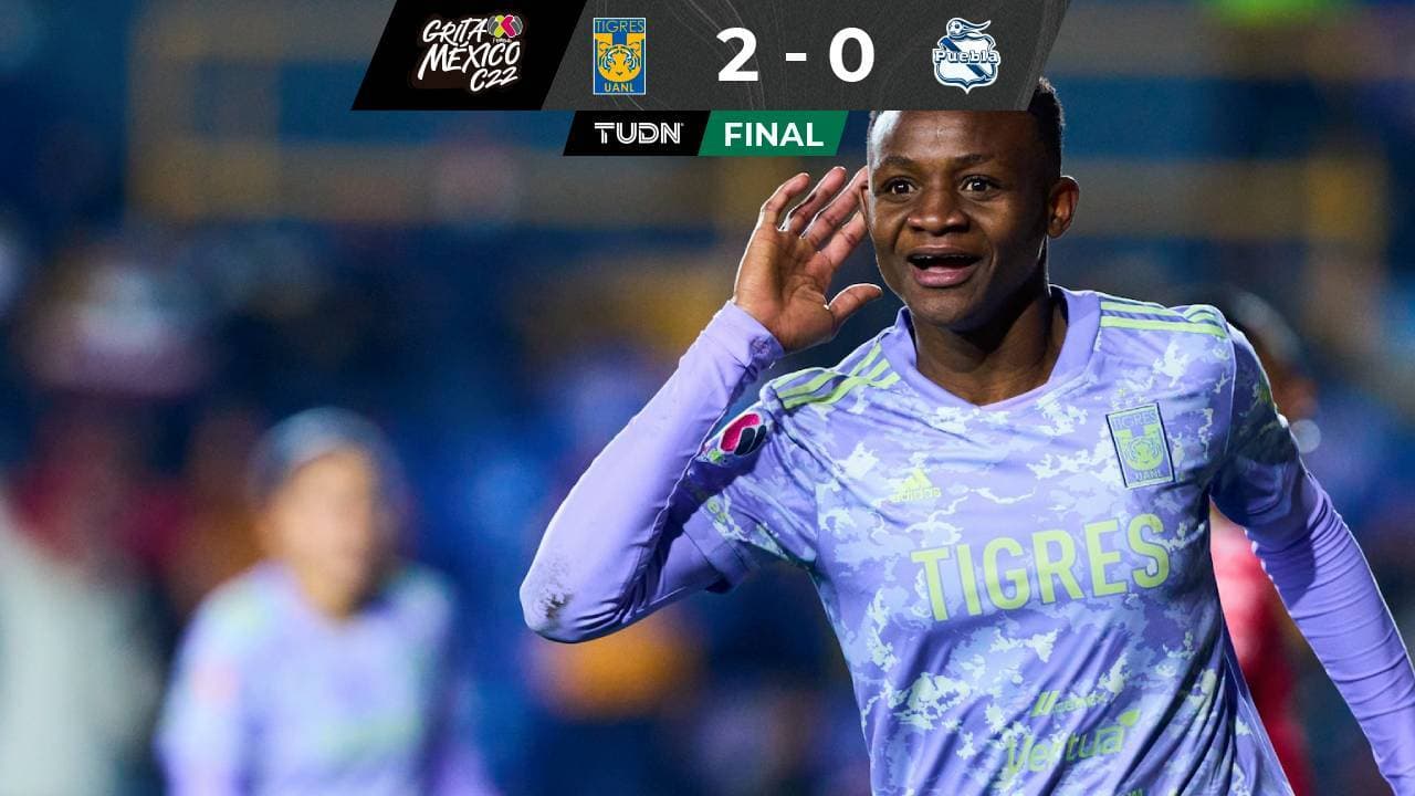Tigres mantiene invicto tras pegarle al Puebla; vislumbra la cima