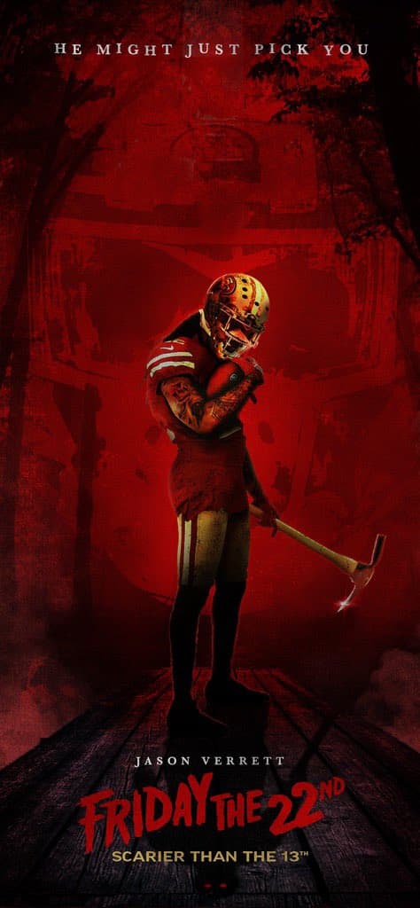 San Francisco 49ers hizo imágenes terroríficas.