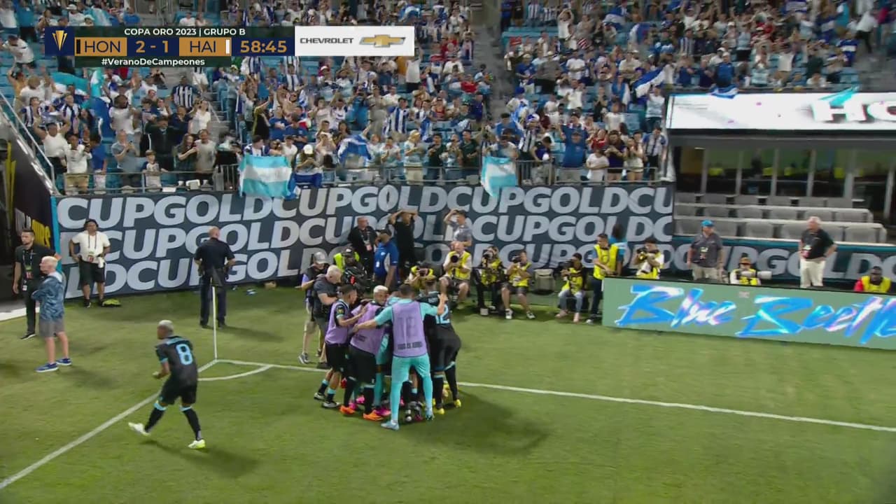 ¡Fiesta con sabor catracho! Pinto aumenta la ventaja 2-1 para Honduras