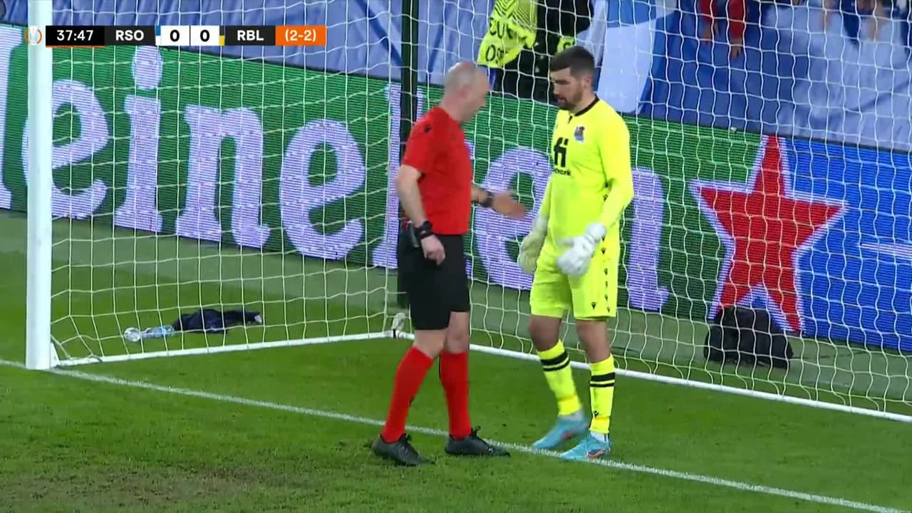 ¡A quemarropa! Leipzig ya le pega 0-1 a la Real Sociedad