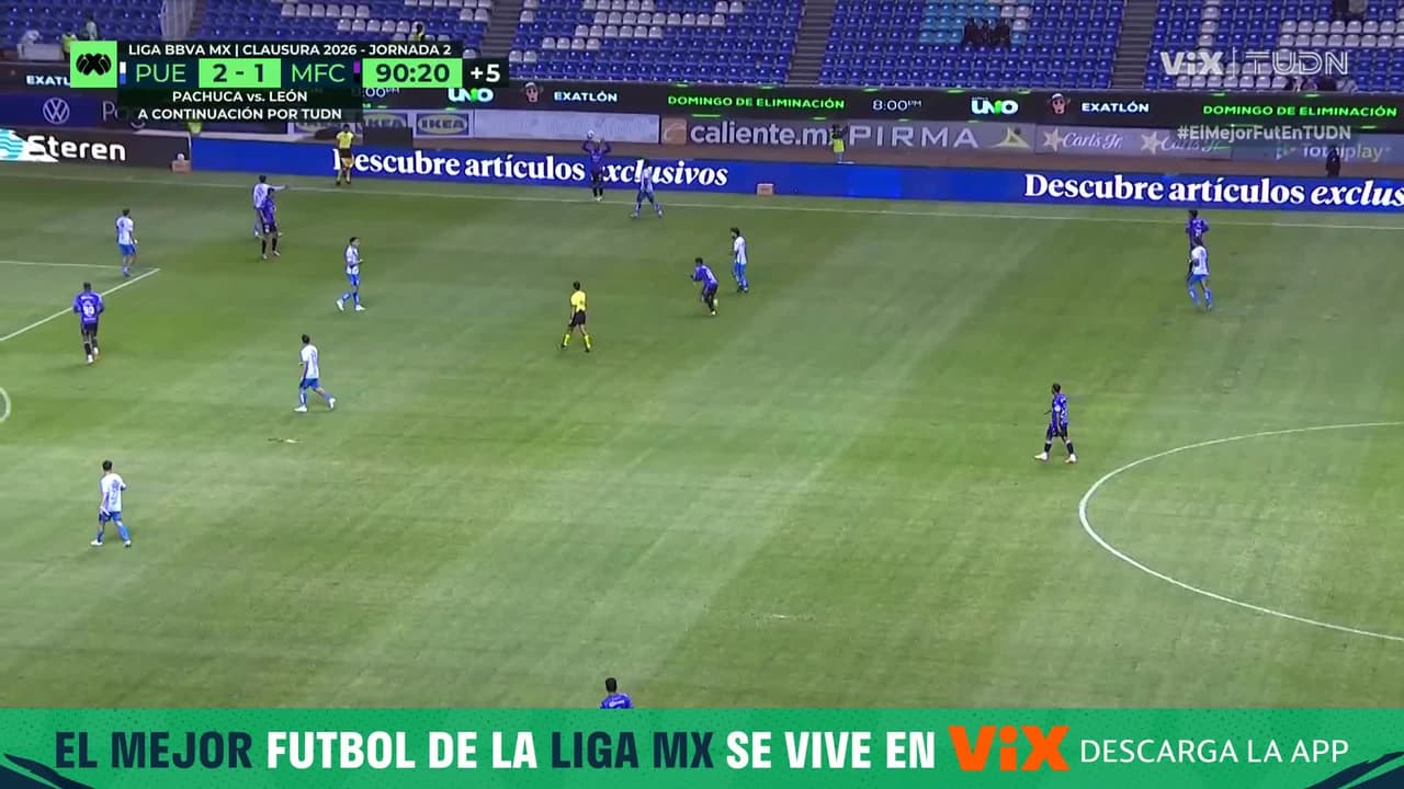 ¡ATAJADA SALVADORA! Puebla se salva del empate al minuto 90