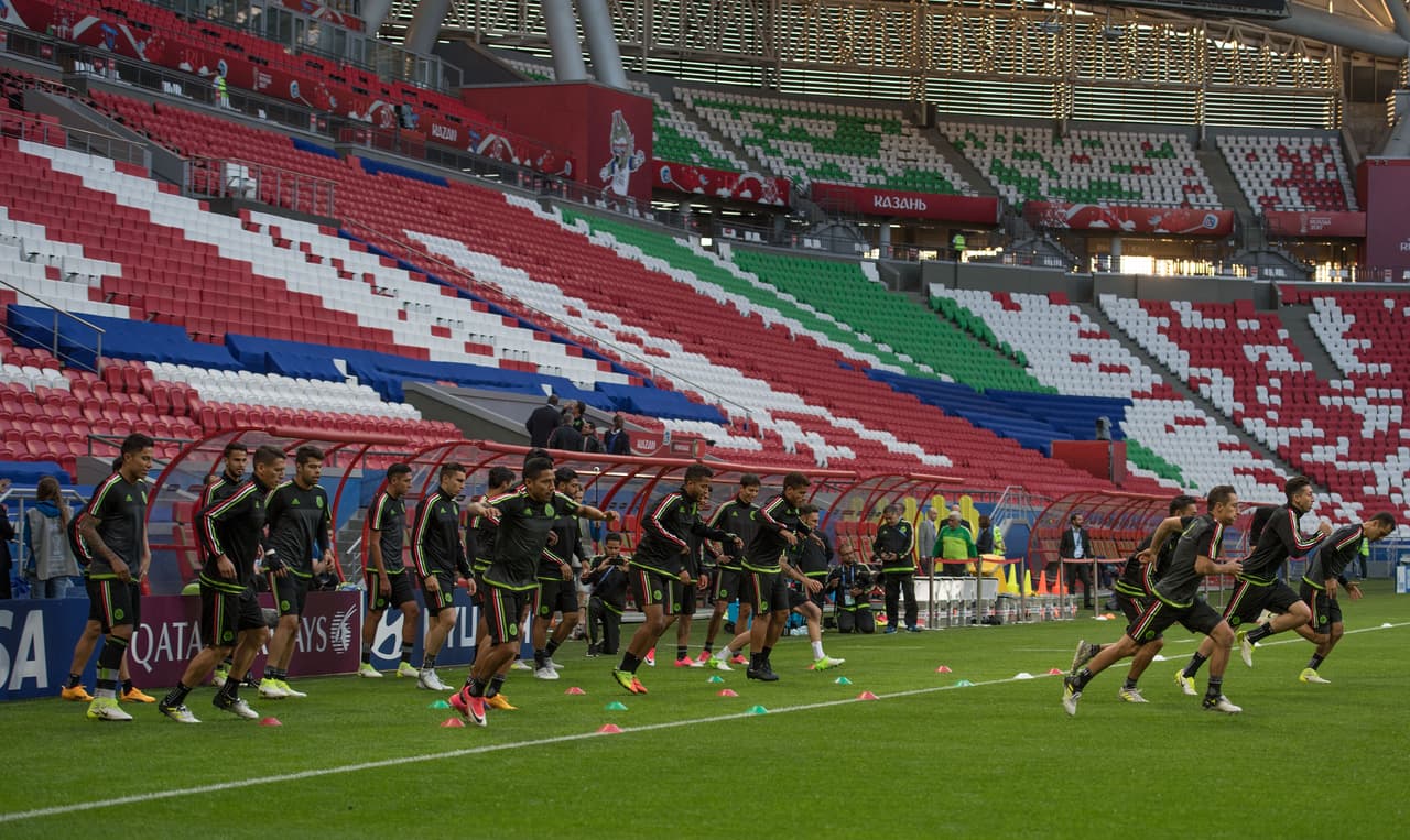 La cabeza ya estaba puesta en el partido inaugural para el 'Tri' que les muestre el camino hacia la segunda ronda.