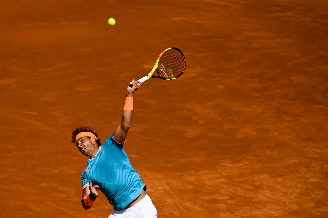 Tras su tropiezo ante Fabio Fognini en las semifinales de Montecarlo, donde según él mismo reconoció jugó uno de sus peores partido en tierra, Nadal no anda sobrado de confianza.