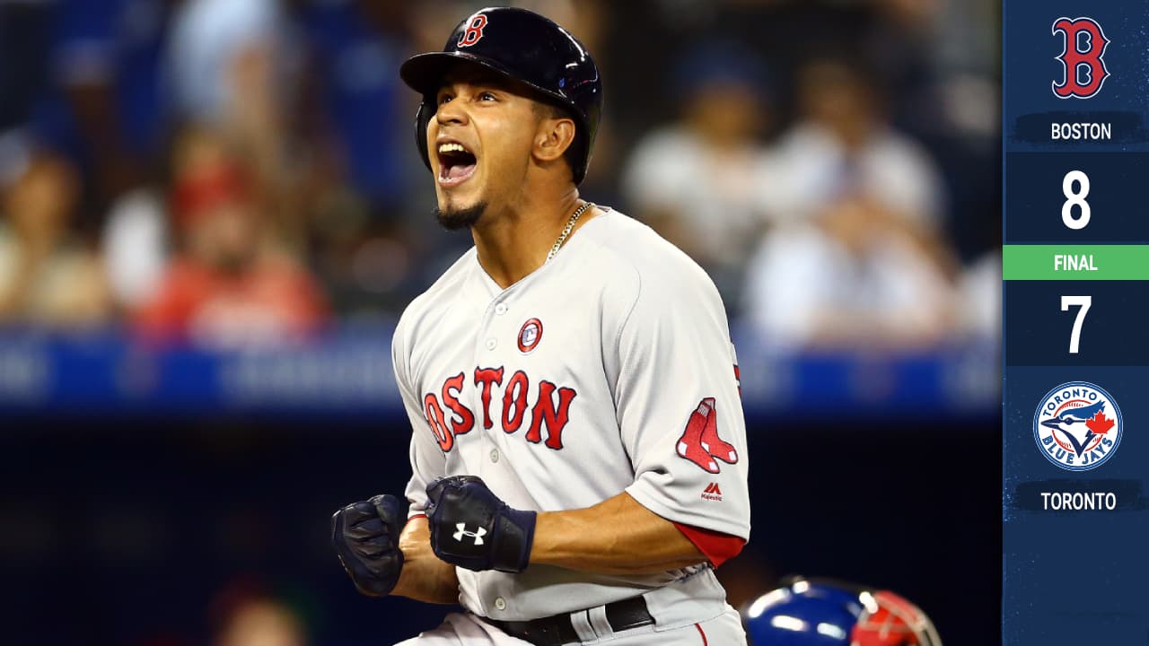 Marco Hernández da triunfo a Red Sox con bambinazo en Toronto