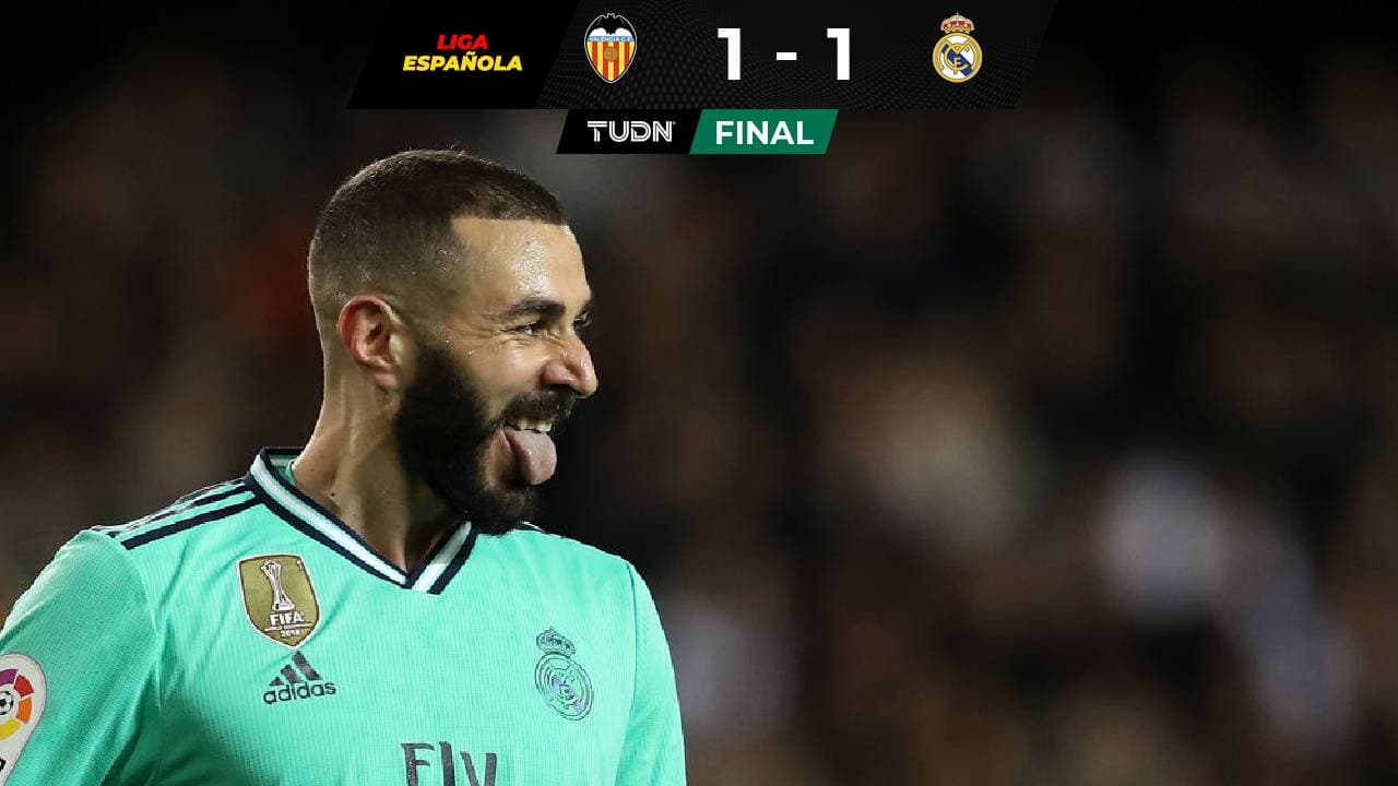 En un final vibrante, el Madrid rescata un punto ante el Valencia