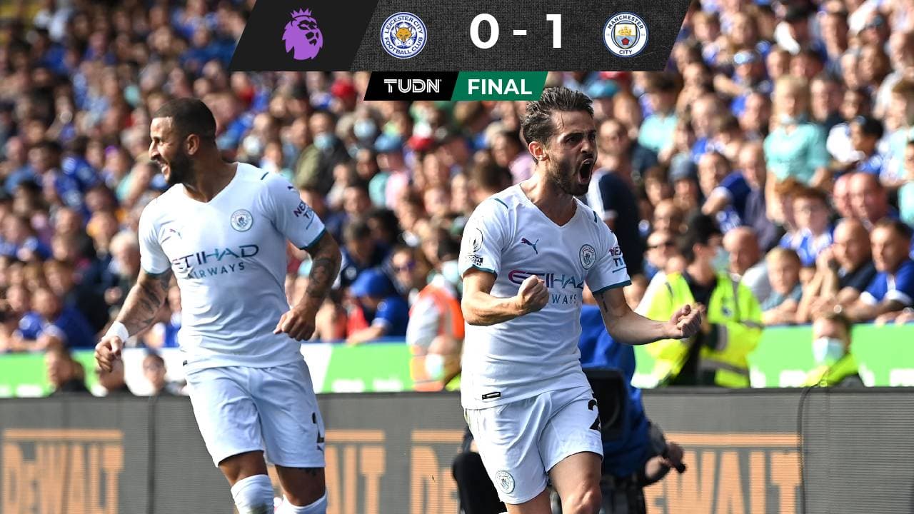 Manchester City sale victorioso de su visita al Leicester