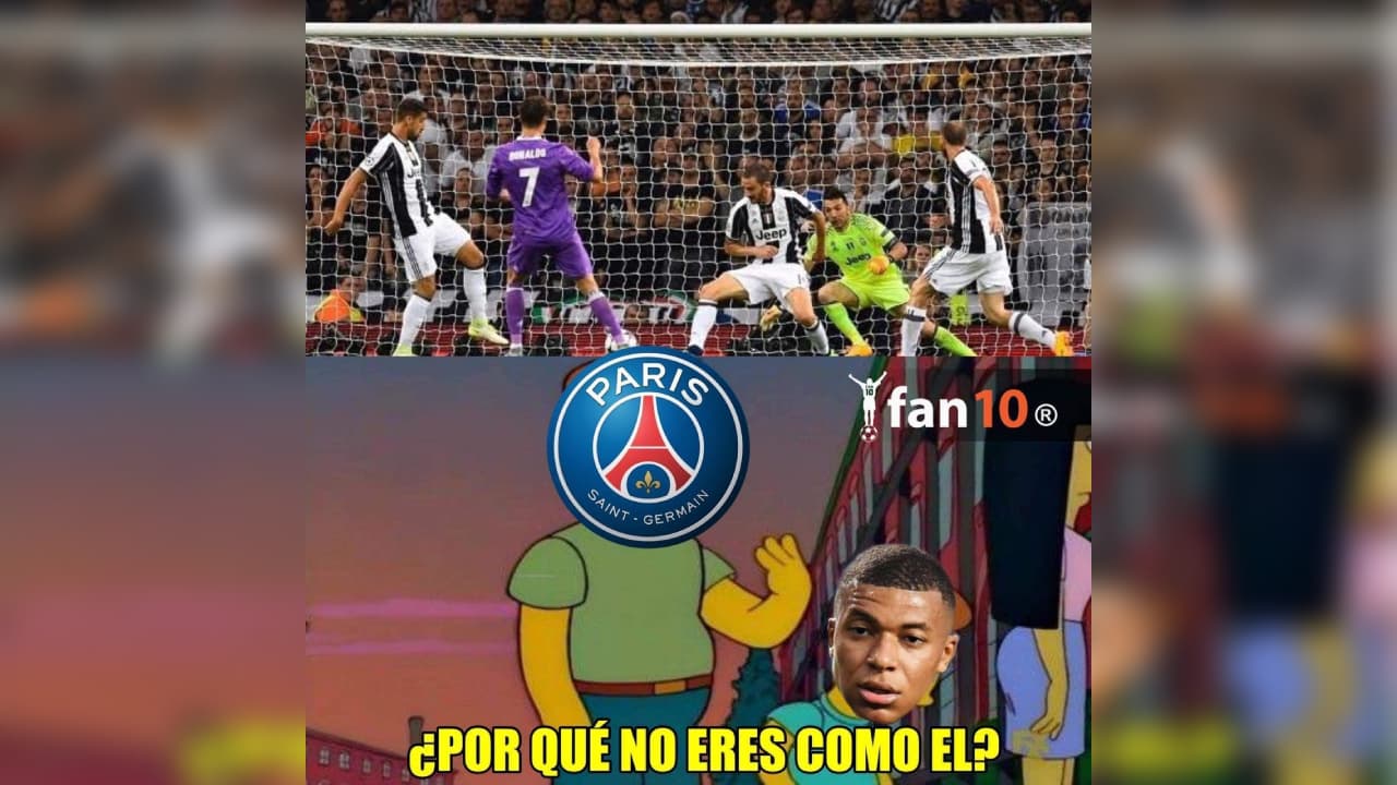 El PSG caen 0-1 en la final da la UEFA Champions League frente al Bayern Múnich, y los memes acabaron con el cuadro parisino.