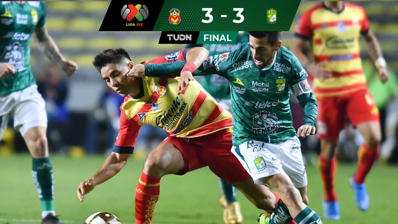¡Se extrañaba la Liguilla! Espectacular empate entre Morelia y León