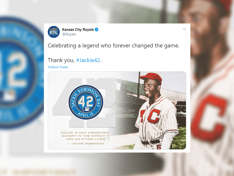 Hace 16 años se creó el día de Jackie Robinson para celebrar la diversidad dentro del terreno de juego en la MLB. Debido al covid-19, los juegos quedaron pospuestos, pero esto no impide a equipos recordarlo.
