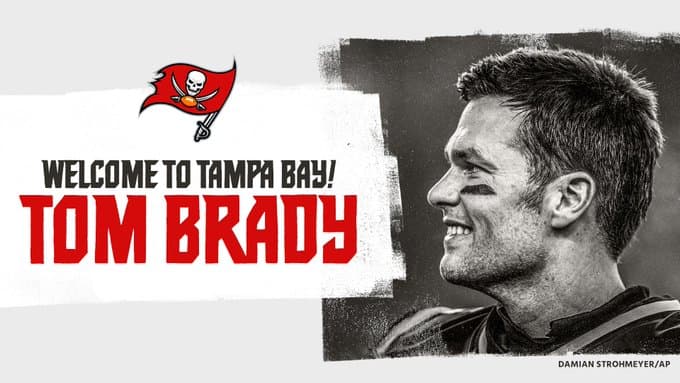 Tras 20 temporadas, Brady llegará a los Tampa Bay Buccaneers.
