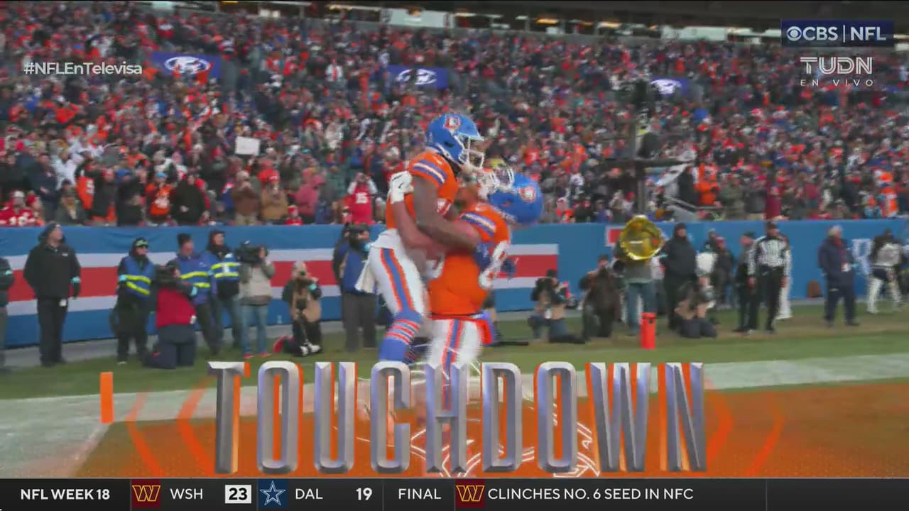 Sigue la blanqueada de los Broncos sobre los Chiefs