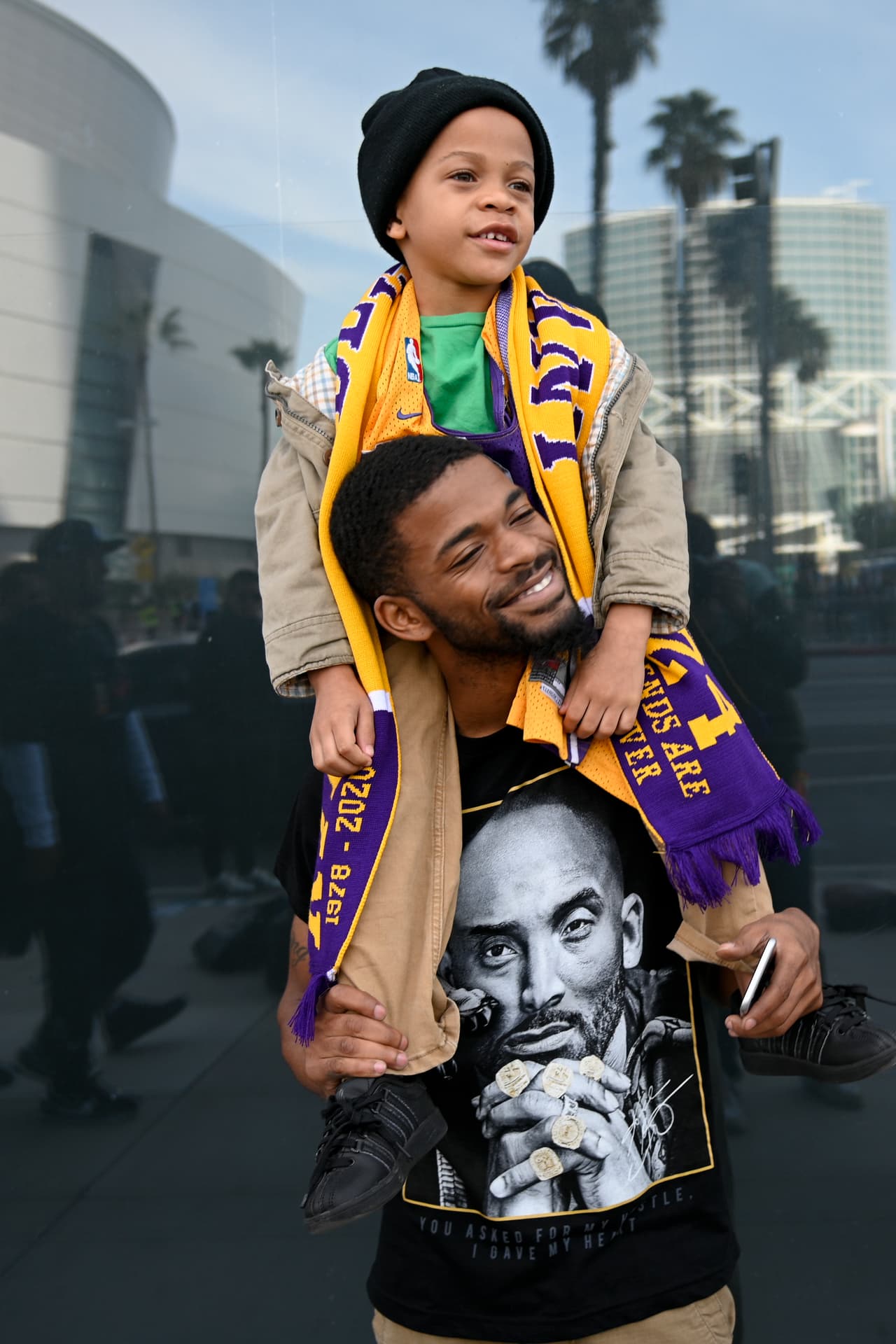 Aficionados recuerdan con un cariño especial a la gran figura de Los Angeles Lakers en la arena que lo vio triunfar.