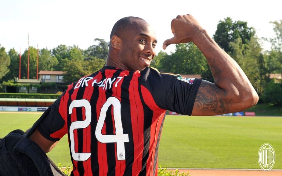 Kobe Bryant quiso jugar con el AC Milan