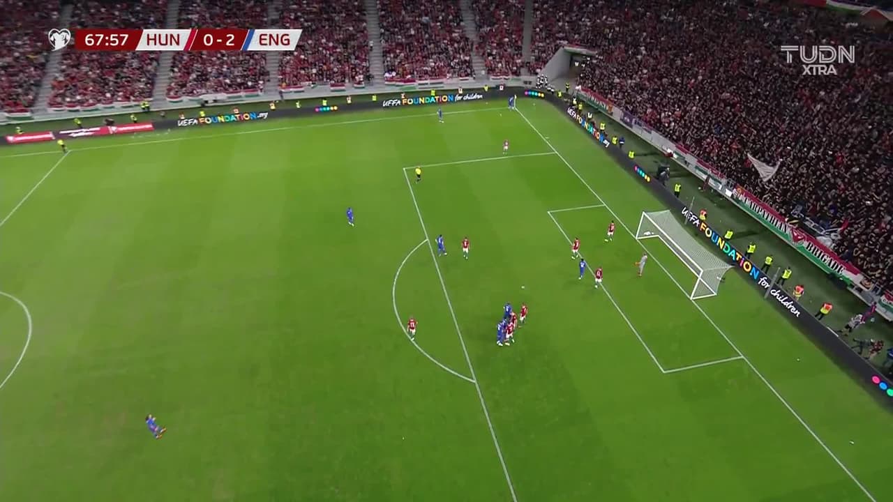 Inglaterra ya silenció a Budapest: Harry Maguire puso el 0-3