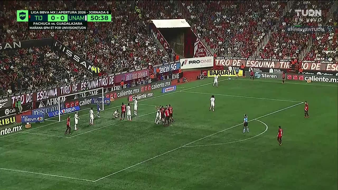 Club Tijuana vs. Pumas UNAM - Resumen del partido
