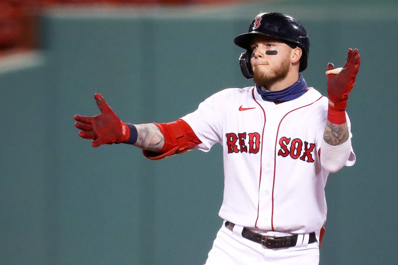 Alex Verdugo destacó pero fue insuficiente para los Red Sox