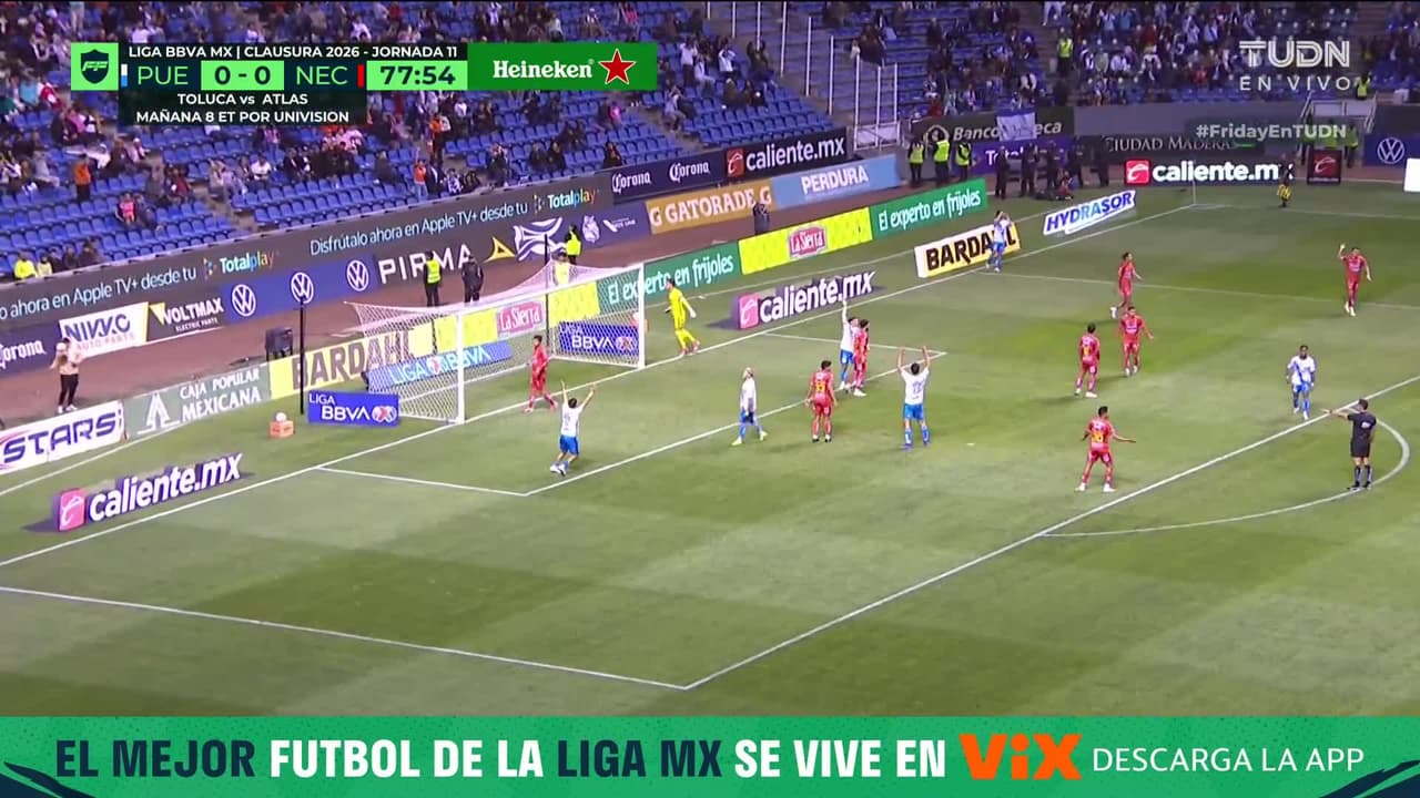 Puebla insiste: Guerra falla un gran remate