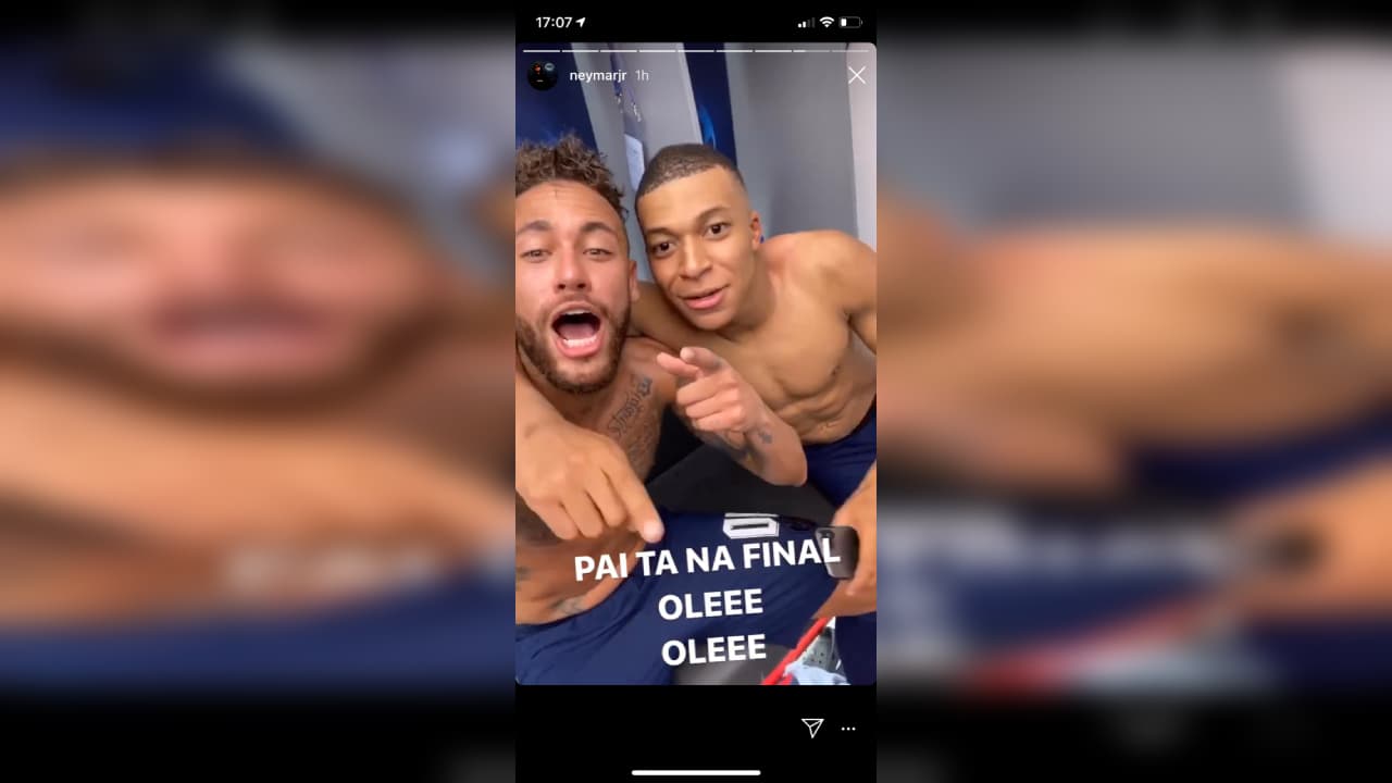 Asi celebraron los jugadores del Paris Saint Germain tras conseguir el hist´orico pase a la final del torneo de clubes más prestigioso del mundo.