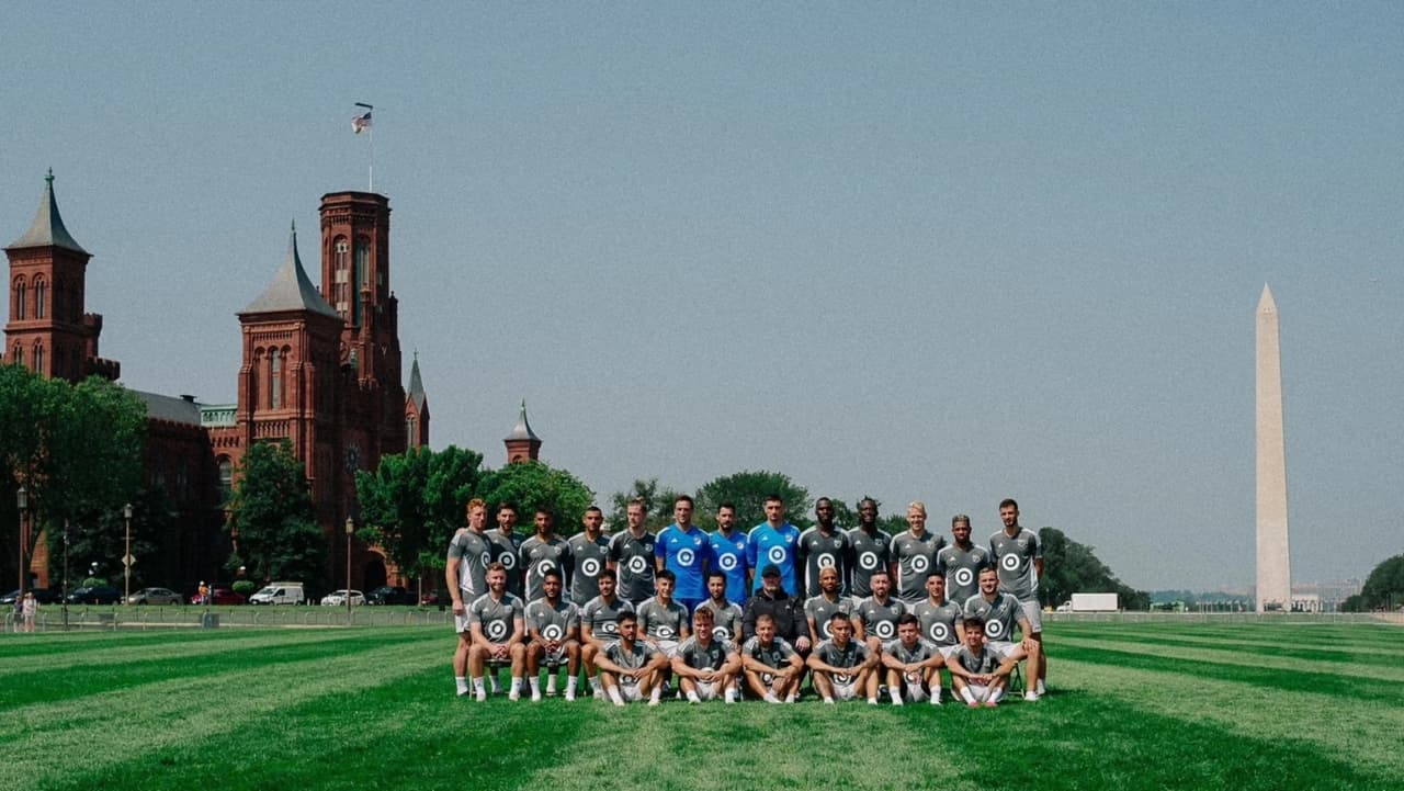 El honor de sus vidas: los MLS All-Stars entrenaron en el National Mall 