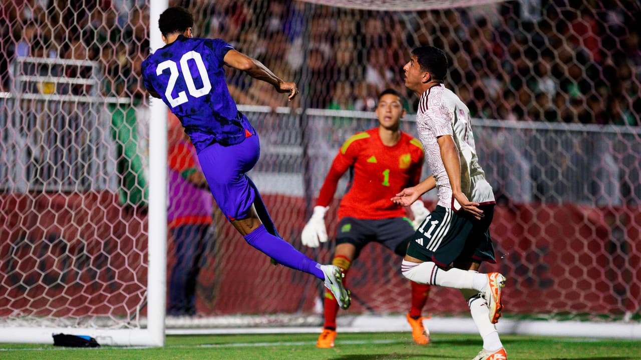 Selección Mexicana Sub-23 pierde ante Estados Unidos en amistoso