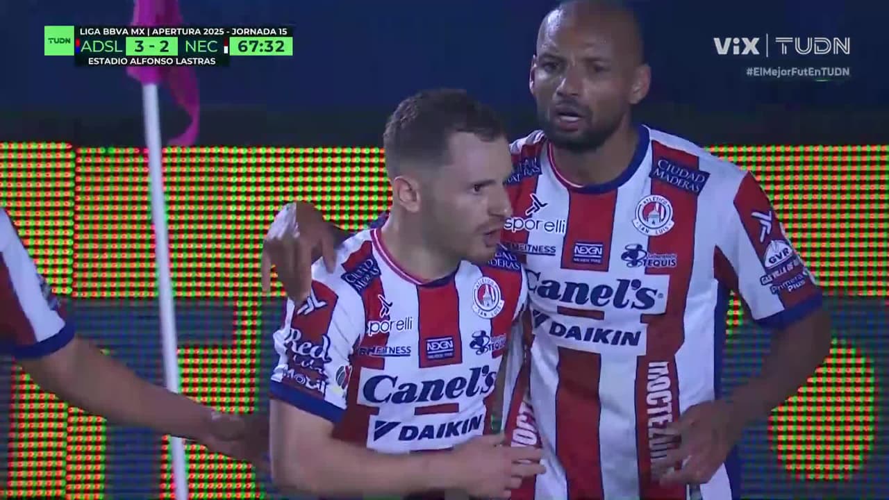 ¡Otra voltereta! Sebastien Salles-lamonge marca el tercero de San Luis