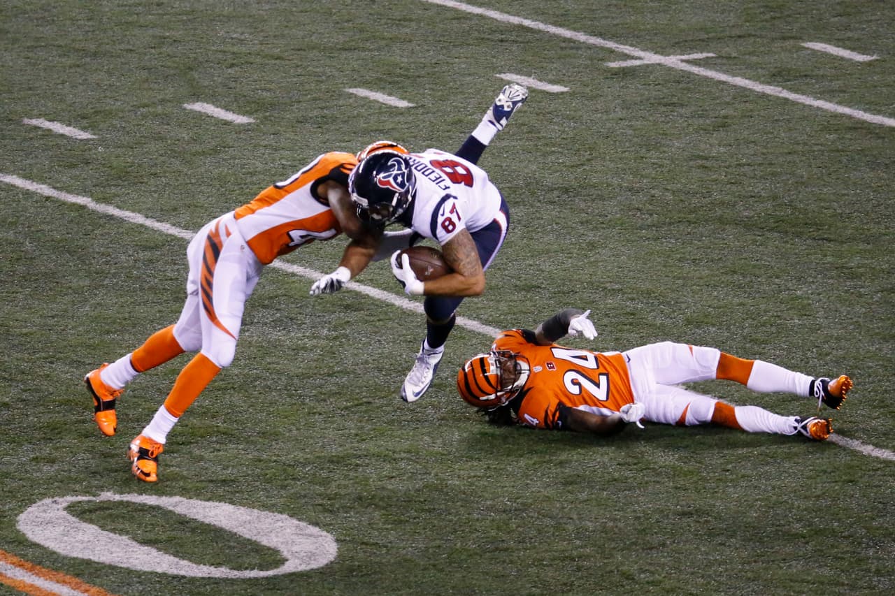 Los Bengals perdieron el invicto en casa ante los Texans por 10-6, checa las mejores tomas de este duelo.