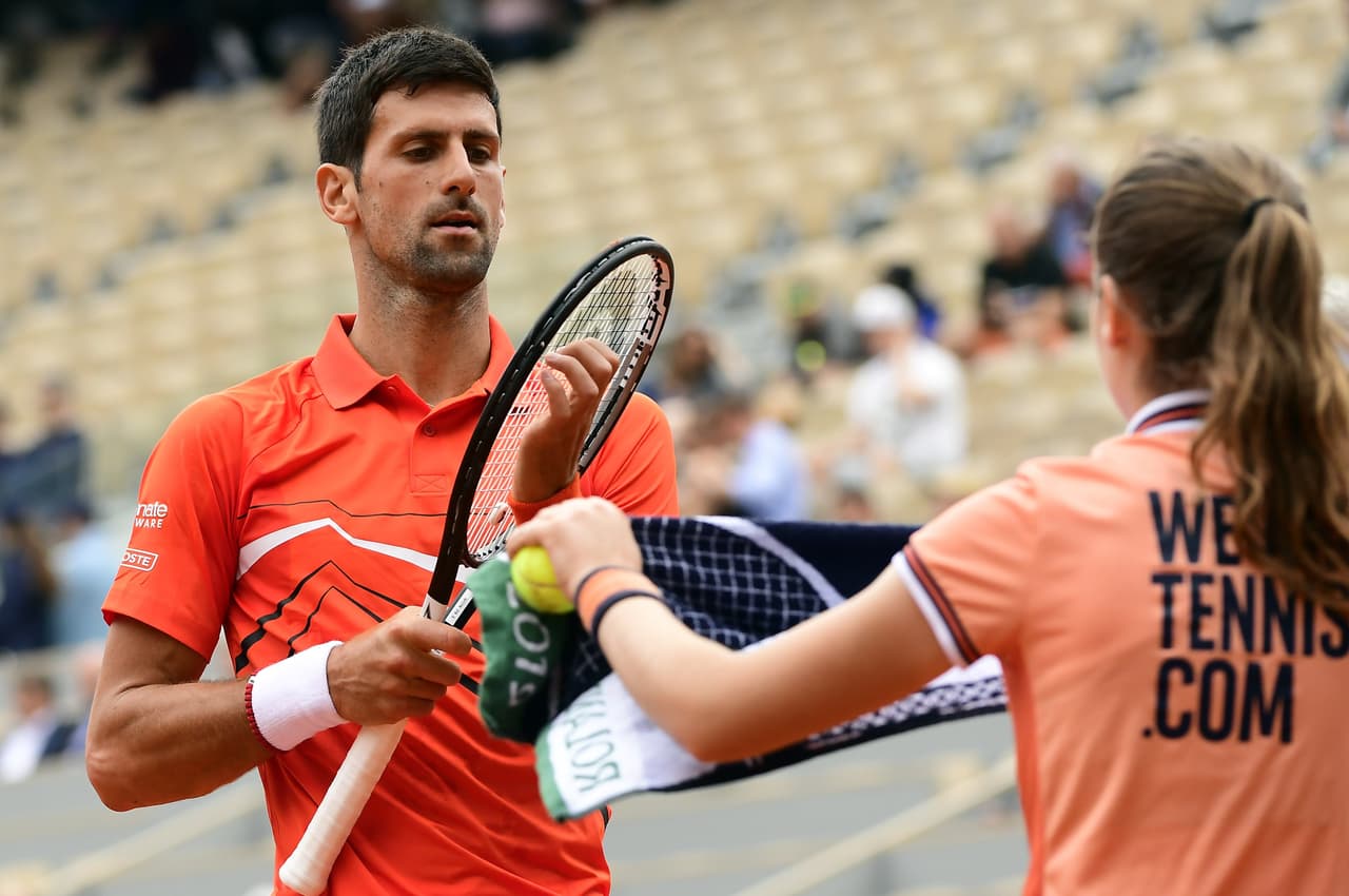 Novak Djokovic ganó el 86% de puntos en su primer servicio, siendo esta su arma clave para la victoria en Octavos de Final.