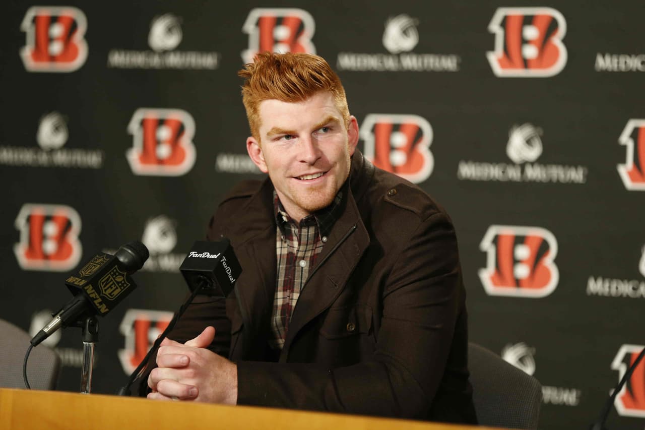 Andy Dalton dice que los Benglas no deben preocuparse por los fracasos pasados en playoffs