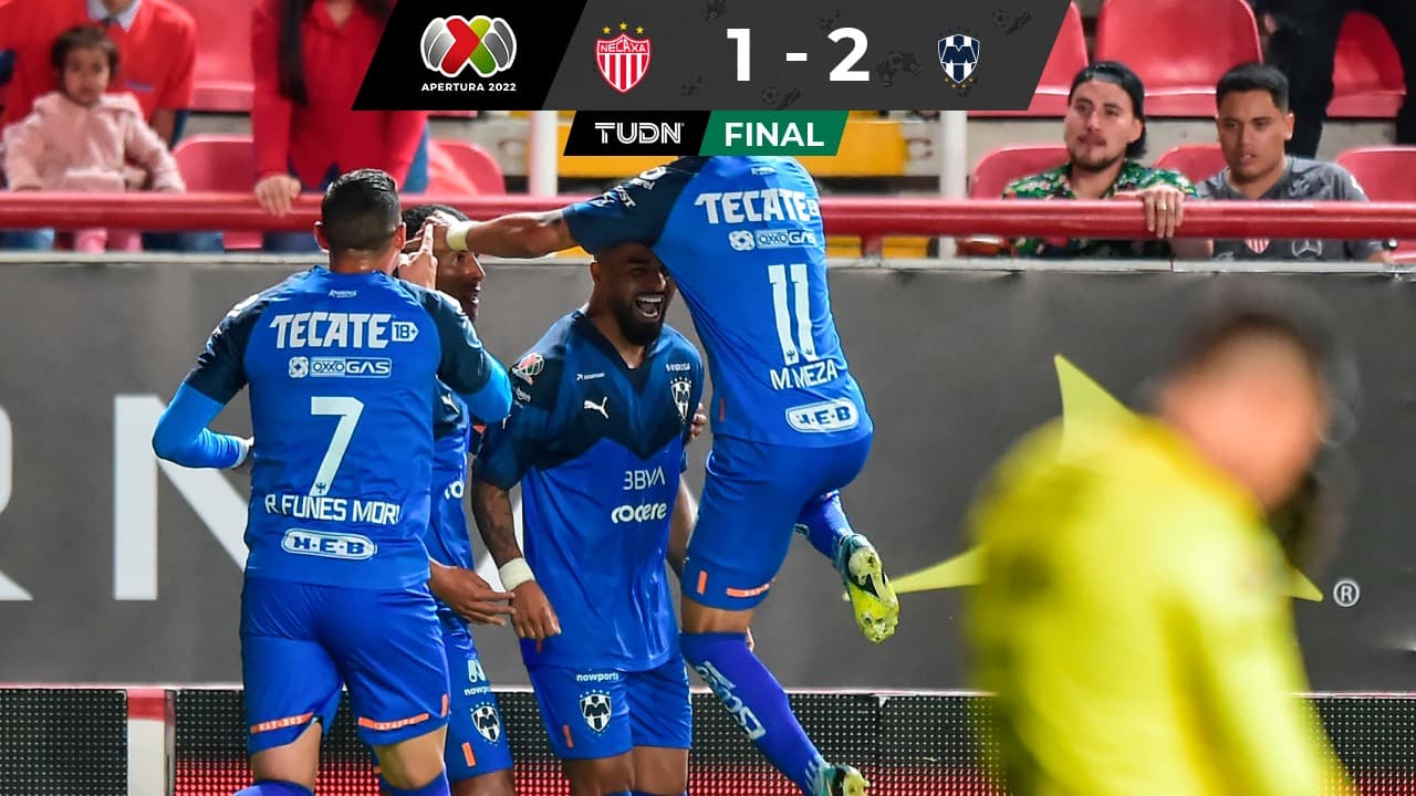 Rodrigo Aguirre aplicó la ley del ex y anotó al Necaxa para encaminar a Rayados a la victoria.