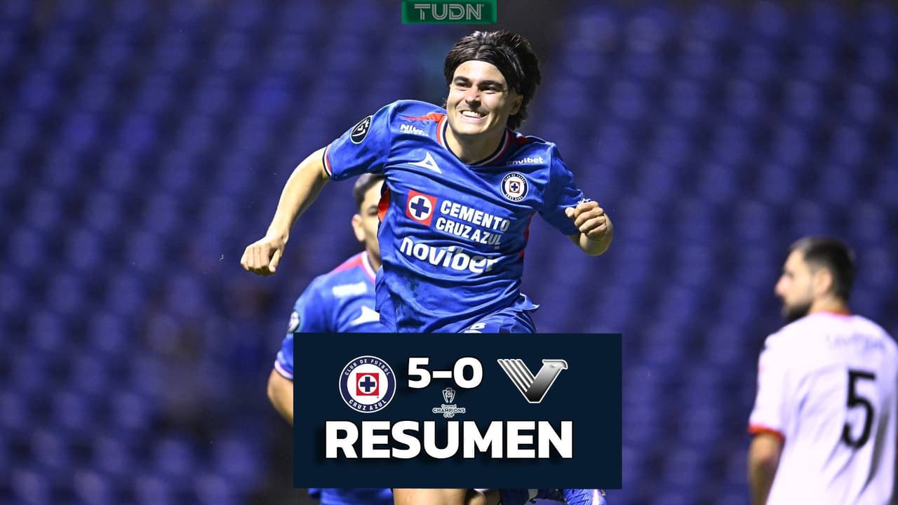 Resumen | ¡Una fiesta para Cruz Azul! La Máquina aplasta a Vancouver y sigue en la contienda