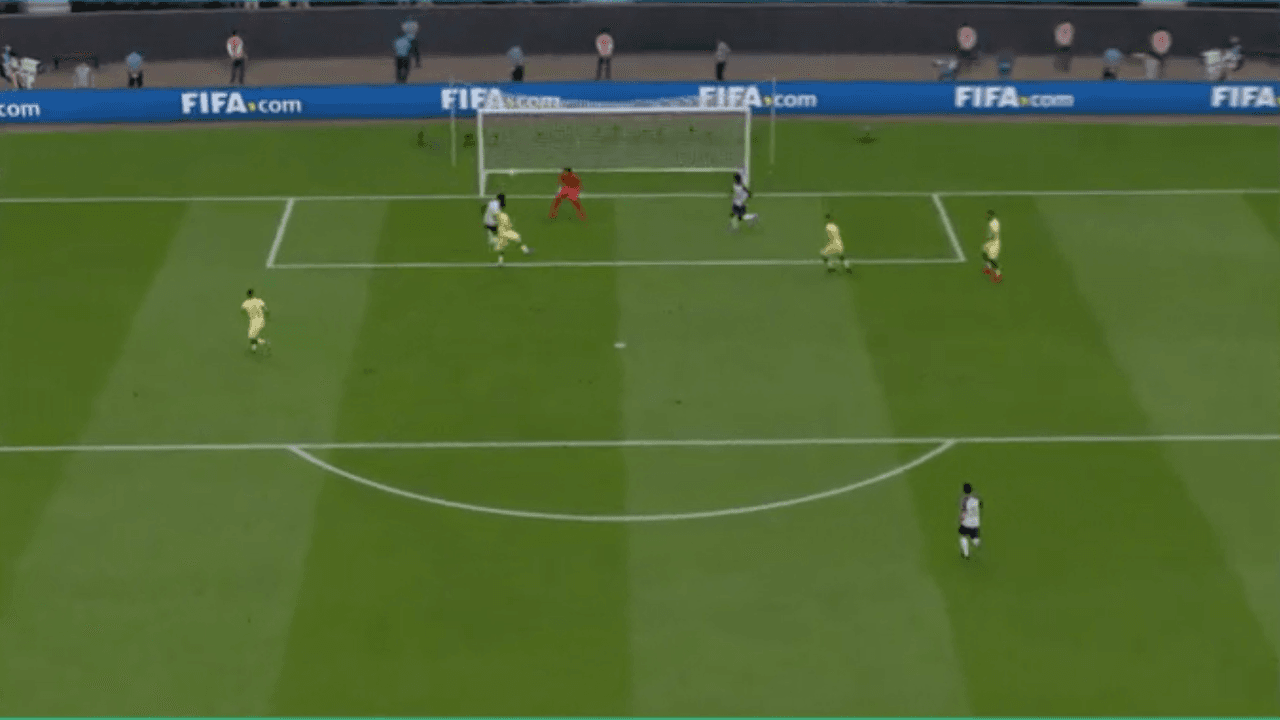 Rayados de Monterrey impuso condiciones, marcó el ritmo del juego y fue contundente ante unas Águilas del América que descuidaron la zona defensiva.