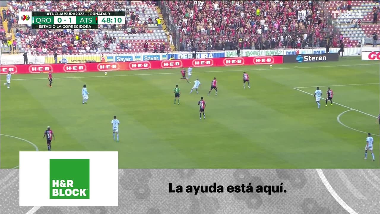 ¡TIRO ATAJADO! disparo por Leonardo Sequeira.