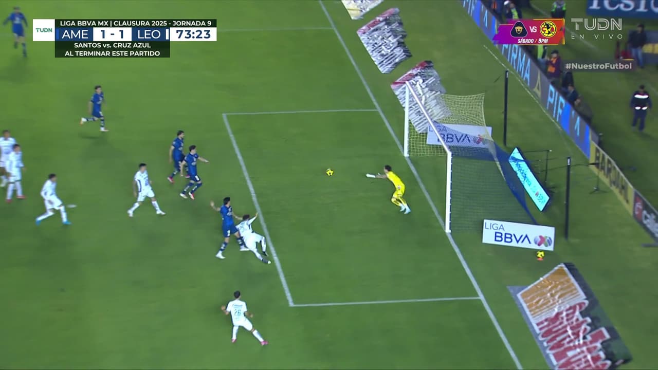 ¡Gol del América en offside! Ramon Juárez estaba en posición adelantada