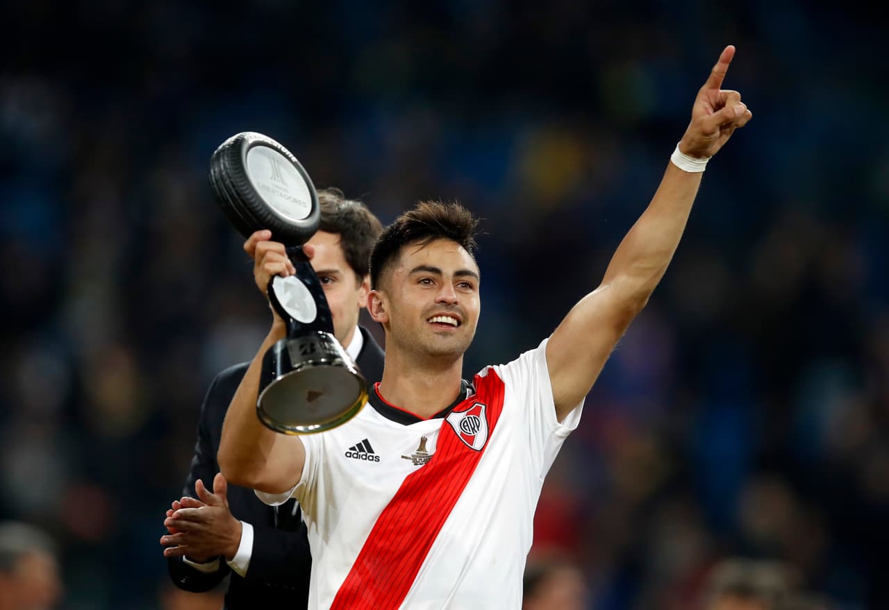 Ganó la Copa Libertadores con River Plate y es seleccionado argentino. Aún busca su mejor nivel en Atlanta.