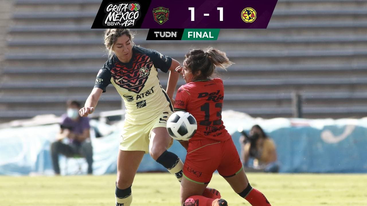 ¡Muy Bravas! América Femenil rescata un punto