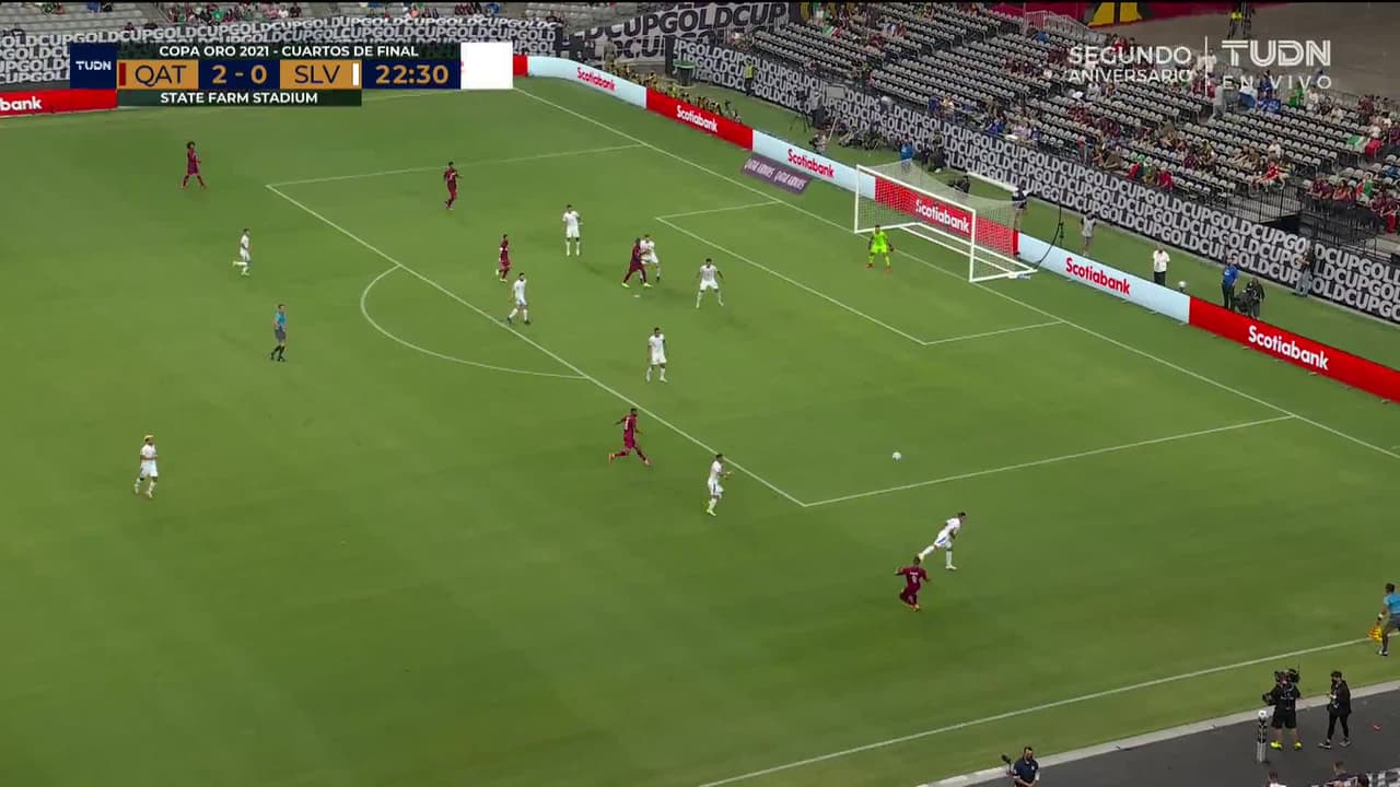 ¡CERCA! Pedro Miguel Correia disparó que se estrella en el poste.