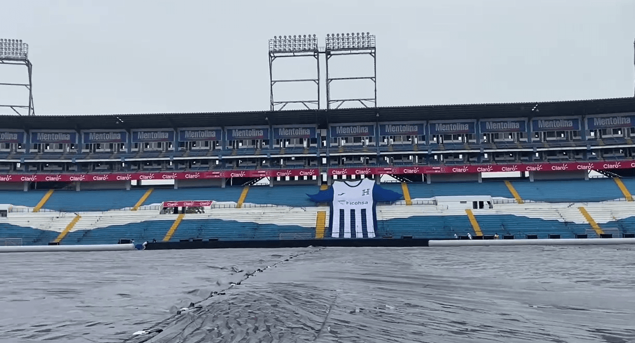 México no podrá reconocer la cancha del estadio en San Pedro Sula