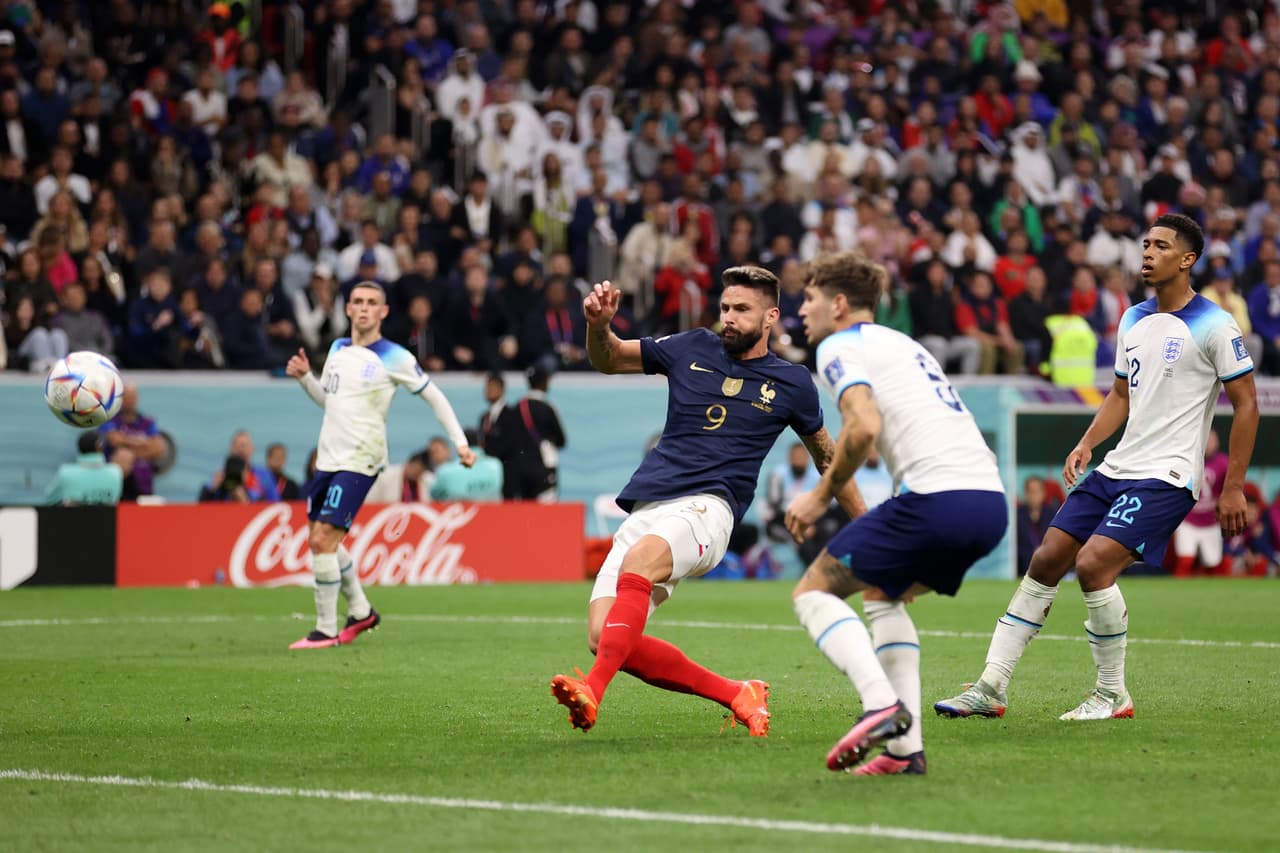 Francia elimina a Inglaterra en el partido donde Harry Kane falló el primer penalti del equipo de los tres leones en la historia de su participación en Copas del Mundo.