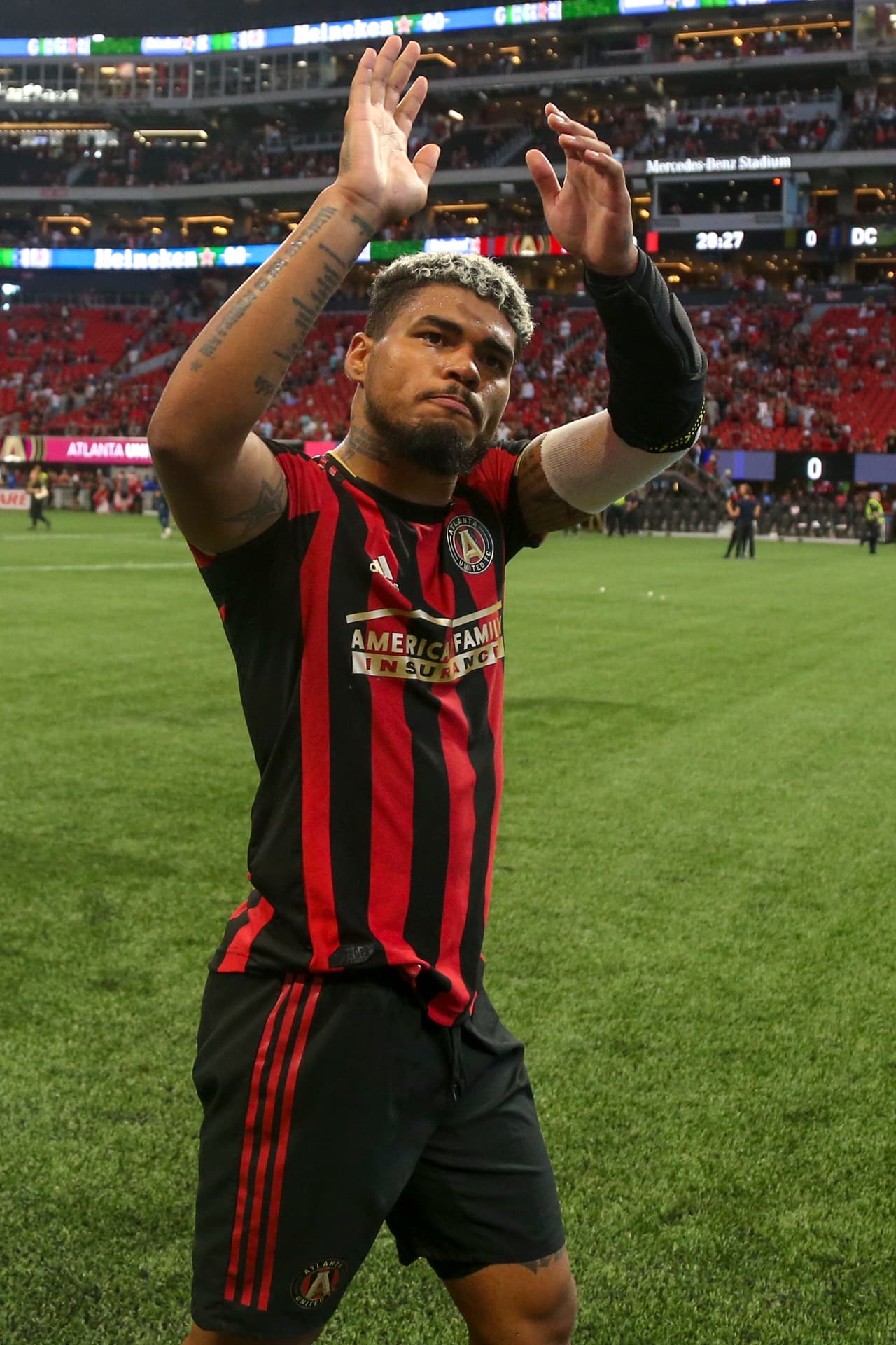 En tiempo de descuento Josef Martínez anotó el gol definitivo del triunfo 2-0 de Atlanta United sobre D.C. United. El venezolano ya suma 16 goles en la temporada regular 2019.