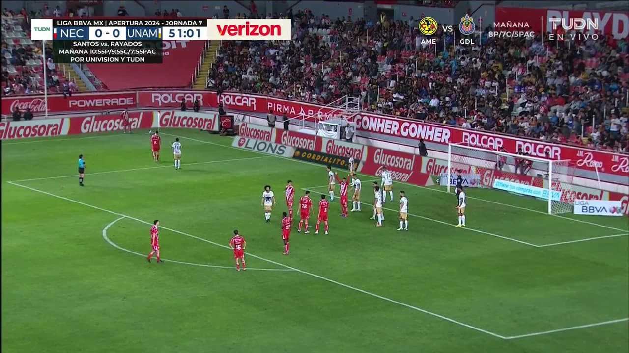 ¡TIRO ATAJADO! disparo por Agustín Palavecino.