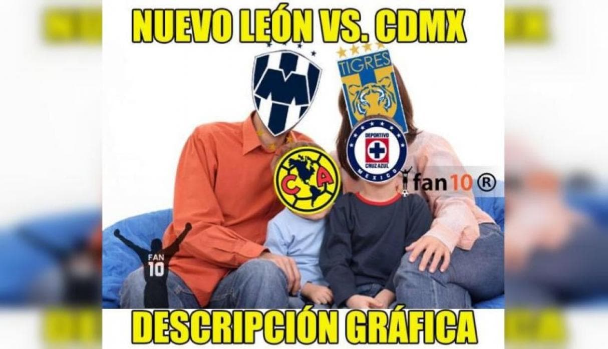 Cruz Azul, América y Pumas fueron las víctimas preferidas en las redes sociales tras la Jornada 15 del fútbol mexicano.
