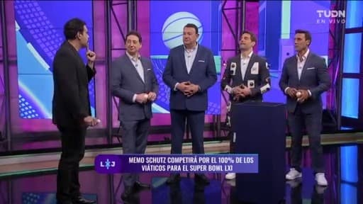 Memo Schutz se juega los viáticos del Super Bowl con Toño de Valdés y Enrique Burak