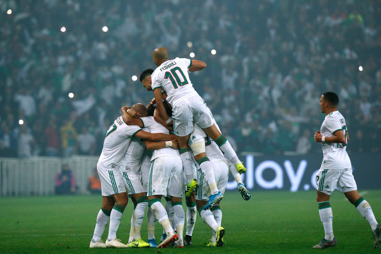 La imponente marca de Argelia previo a enfrentar a la selección mexicana