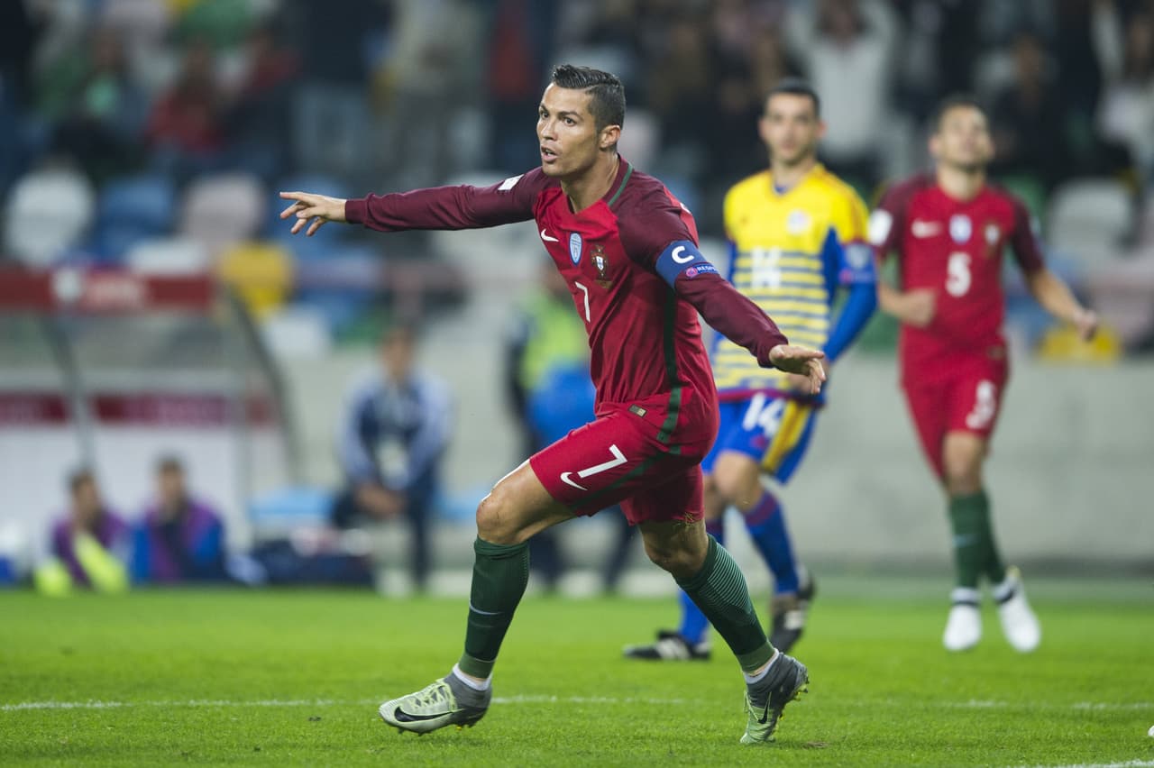 03 Cristiano Ronaldo (Portugal): 81 goles en 148 encuentros.