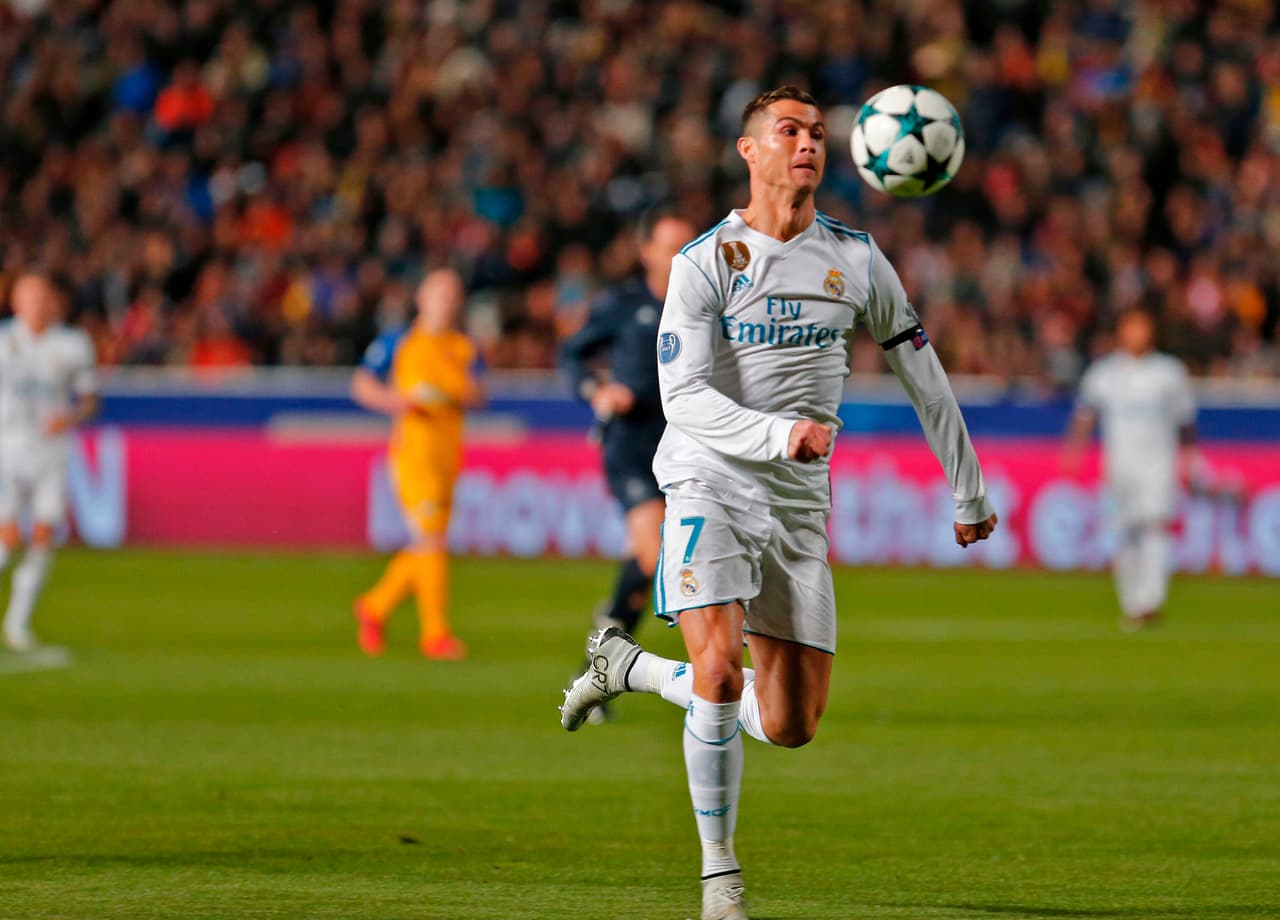 Todos focos apuntaban a Cristiano Ronaldo, la figura del Madrid, de quien se esperaban muchos goles en esta jornada.