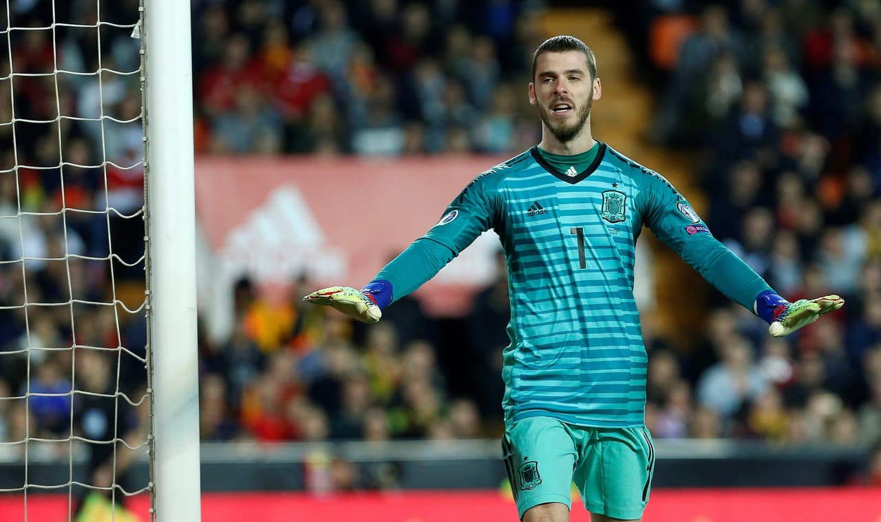El guardameta David de Gea tuvo un juego tranquilo, aunque en los minutos finales Noruega buscó con más ganas que fútbol la posibilidad del 2-2.