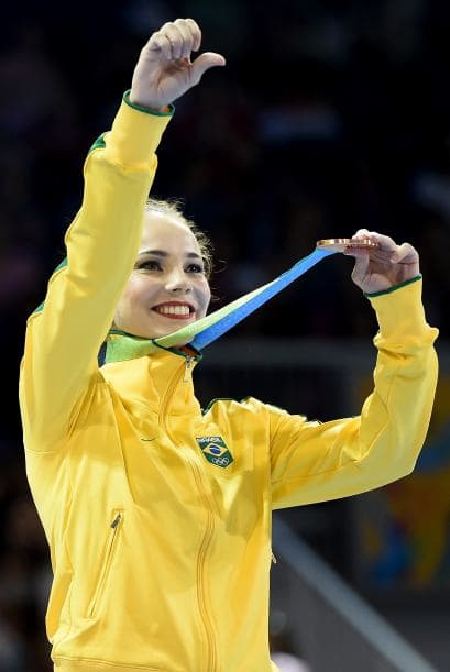 En listón, Kerber se ubicó segunda y el tercer lugar correspondió a la brasileña Angelica Kvieczynski.