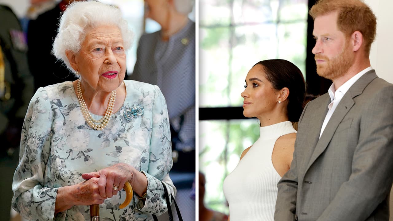 Príncipe Harry y Meghan Markle viajan para estar con la reina Isabel ante "preocupante" estado de salud