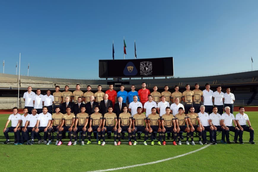 Foto oficial Pumas Apertura 2015.